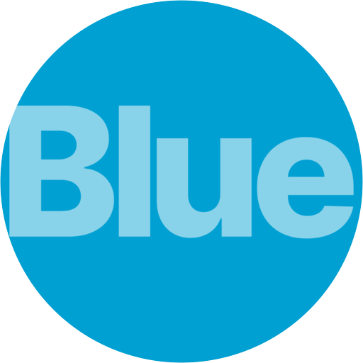 Blue logo